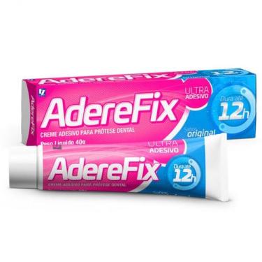 Imagem de Aderefix Creme Fixador Para Dentaduras Original 12H 40g