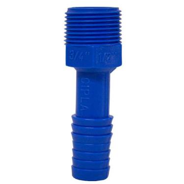 Imagem de Espigão de Plástico Azul de Redução 3/4" x 1/2" Cipla