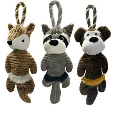 Imagem de Brinquedo Pet  Mordedor Pelúcia Galo Grande Pet para cães Cachorros Co