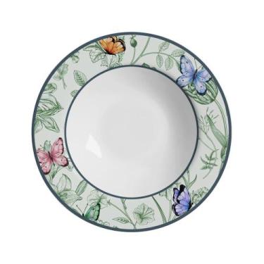 Imagem de Conjunto Com 6 Pratos Fundo Campestre 25Cm - Alleanza Cerâmica