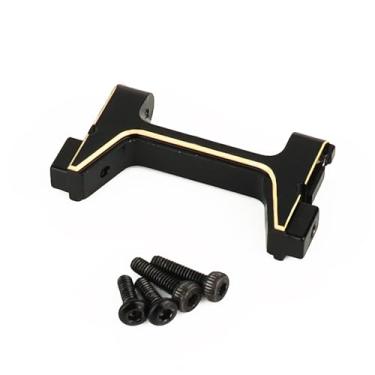 Imagem de Pothyes Trx4m Heavy Duty Brass Black Coating Front Rear Bumper with Bumper Mount for 1/18 RC Crawler Car TRX-4M Defender Metal Upgrade Parts (Front Bumper Mount)