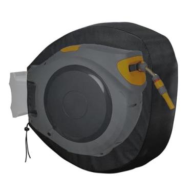 Imagem de Capa Retrátil do Carretel de Mangueira de Jardim, Tecido Oxford 420D Resistente a UV, Capa à Prova D'água e Antidesbotamento para Carretel de Mangueira de água, Capa de Carretel