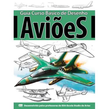 Imagem de Livro - Guia curso básico de desenho - Aviões