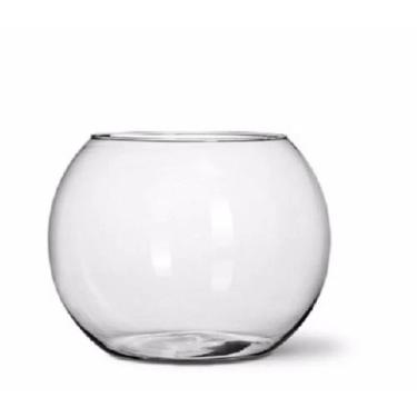 Imagem de Vaso Aquário Redondo Vidro 2 Litros Decoração - Jarras são Pedro
