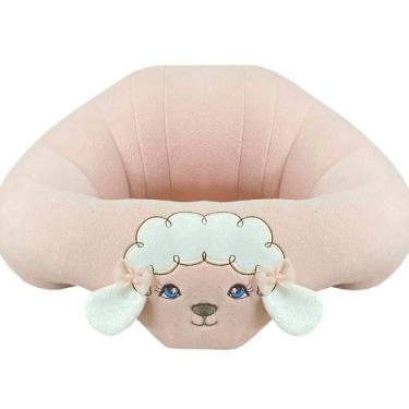 Imagem de Assento e Almofada de Apoio para Bebê Puff Menina Confort  - Amora Bab