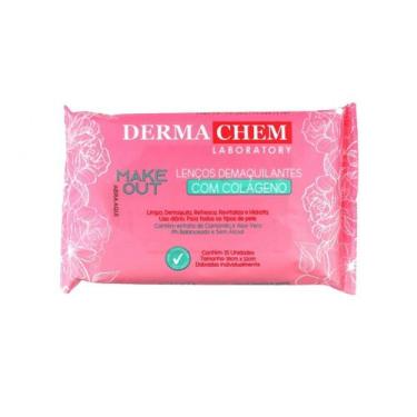 Imagem de Lenços Demaquilantes com Colágeno Make Out 25 Unidades Dermachem
