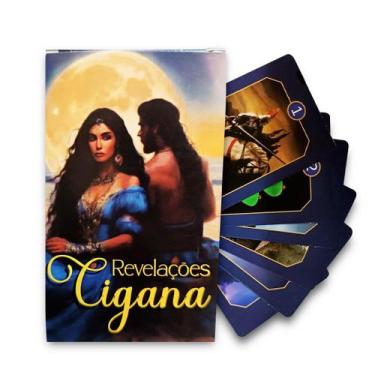 Imagem de Baralho Tarô Revelações da Cigana 36 cartas Com Manual - Flash