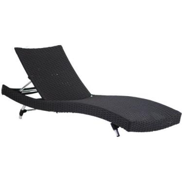 Imagem de Espreguiçadeira Bona Corda em Alumínio para Piscina e Jardim Trama - T