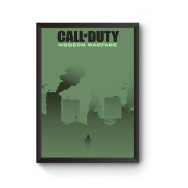 Imagem de Poster Moldurado Cod Modern Warfare Quadro - Fanarte