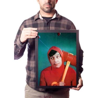 Imagem de Poster Moldurado Chapolin Colorado Foto Quadro - Fanarte