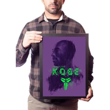 Imagem de Poster Com Moldura A3 Kobe Bryant - Fanarte