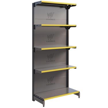 Imagem de Gôndola Parede 1 Inicial 1,70 m 40KG FIT Expositor de Supermercado Amapá