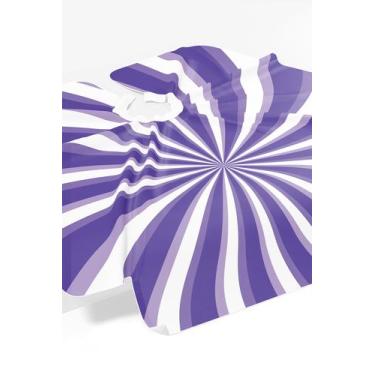 Imagem de Capa Barbeiro Roxa Cetim 156x146cm - PRESENTE-BRINDE