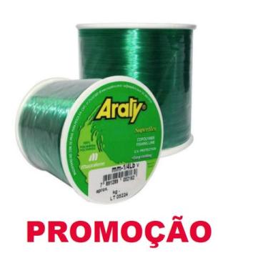 Imagem de Linha De Pesca Monofilamento  Araty Superflex Verde  varias medidas Me