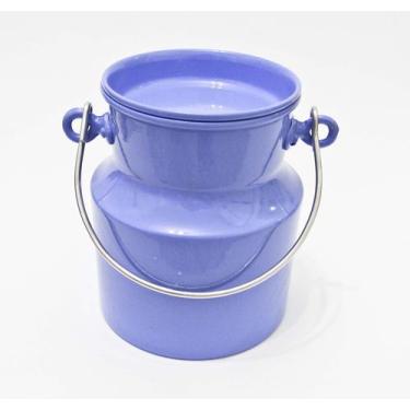 Imagem de Kit com 15 leiteiras 1 litro em aluminio colorida  - aluminios e cia, 