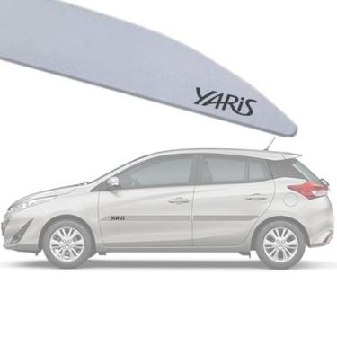 Imagem de Friso Lateral na Cor Original Toyota Yaris Hatch / Sedan 2018 19 20 21