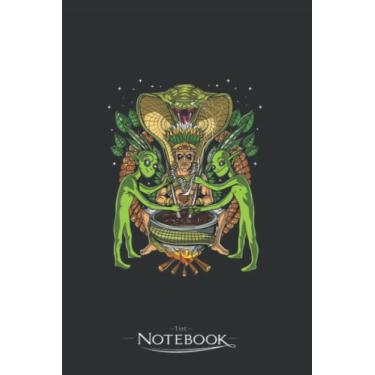 Imagem de Notebook: Ayahuasca Shaman Aliens: Journal Diary A Gratitude Notebook For all Genders | 120 pages, 6 x 9 in Notes