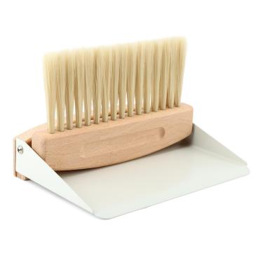 Imagem de Conjunto de mini pá de lixo e escova, panelas de poeira estáveis com escova, fácil de armazenar e conjunto de vassoura e pá de lixo, vassoura portátil e pá de lixo para bancada, mesa, sofá, móveis,