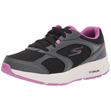 Imagem de Skechers Performance Women's Tênis Go Run Consistent-Anahita, Preto/roxo, 7.5