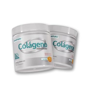 Imagem de Colágeno Hidrolisado em Pó Dynapure 250g Dynamo Labz (Medio, Laranja)