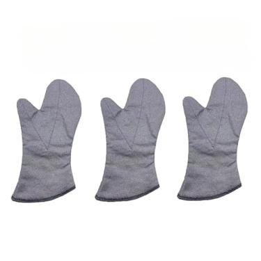Imagem de Luva Cozinha Alta Temp Termica Forno Industrial Cano Longo