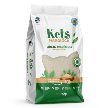 Imagem de Areia Granulado de Extrato De Mandioca Kets Para Gatos Biodegradável 4
