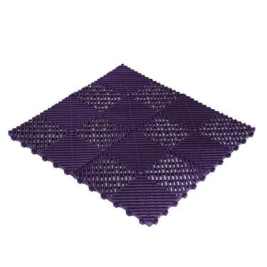 Imagem de Kit 10 Unidades De Piso Modular Estética Automotiva Resistente 30x30 F