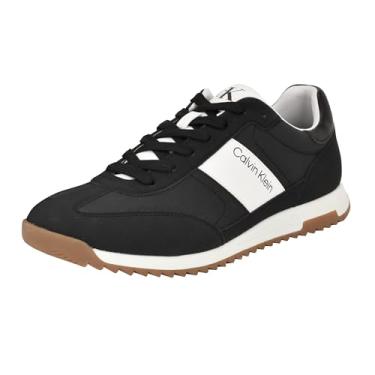 Imagem de Calvin Klein Tênis masculino Galent, Preto/Branco 001, 41