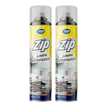 Imagem de Kit 2 Espuma Limpa Estofados Zip 300ml / 251g - Limpeza a Seco Rápida e Eficiente!