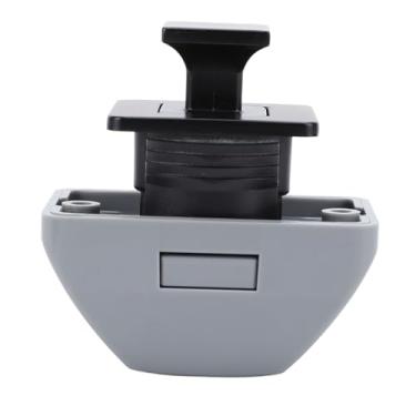Imagem de Fechaduras de Armário de Pressão para RV Sem Chave Fechadura de Botão de Liga de Zinco para Reboques de Viagem para Motorhome de Iates (Preto fosco)