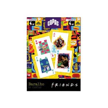 Imagem de Jogo de Cartas Baralho Friends 55 Cartas Copag - 34603.