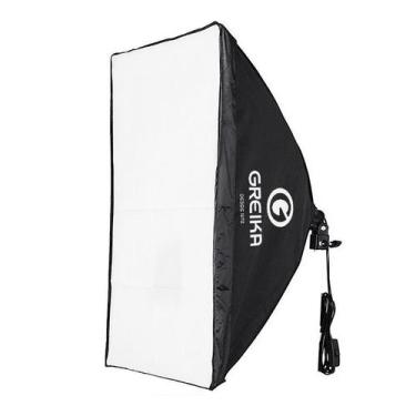 Imagem de Softbox Greika Iluminador 50x70 com Difusor e Soquete
