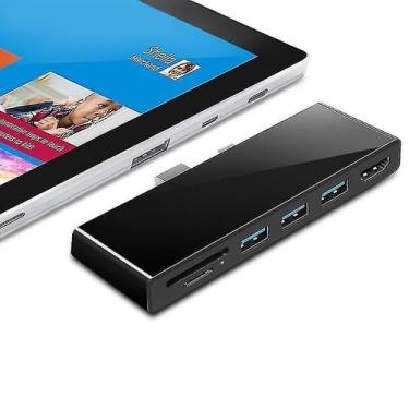 Imagem de Hub USB 3.0 Rocketek SK-S5H - 3x USB 3.0 + HDMI 4K + Leitor de Cartões