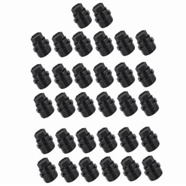 Imagem de OSCTAUS 32 peças de tampas de porca para Chevy Silverado 2500 3500 HD Trucks 8 x 6,5 8 x 180 serve para 22 mm