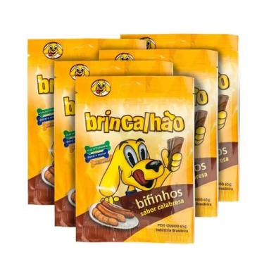 Imagem de Brincalhao bifinho calabresa 65g cx 36 - Brincalhão