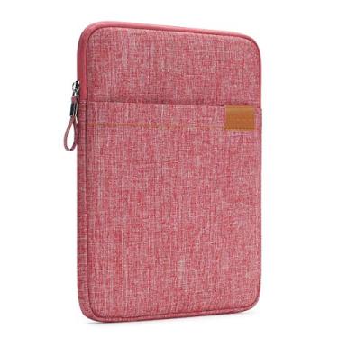 Imagem de Capa para iPad Mini, manga para iPad Mini 4, capa para tablet repelente de água para iPad Mini 4/3/2, Samsung Galaxy Tab A 8 polegadas/ASUS ZenPad, vermelho