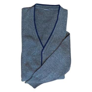 Imagem de Blusa Tricô Masculina Carlan, G, Cinza