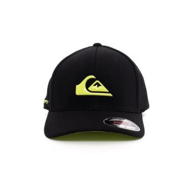 Imagem de Bone lime logo black - QUIKSILVER,  P, Preto