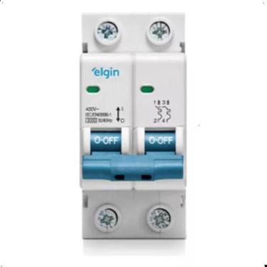 Imagem de Kit Mini Disjuntor Elgin DEP3-2C16 2P 16A C/6 - Tadeu