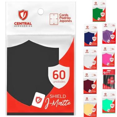 Imagem de Sleeves Carta Yugioh 60un Shield Mini Matte Japones Protetores Card - 