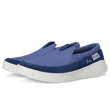 Imagem de Columbia Boatside PFG Sapato náutico masculino, Bluebell/lavagem limão, 12 Wide