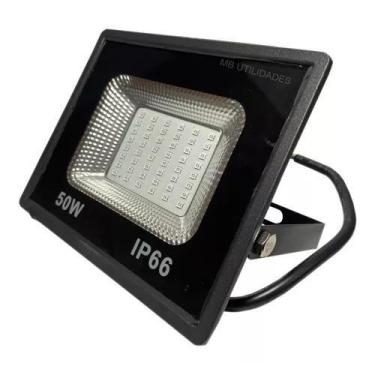 Imagem de Refletor led 50w holofote ip66 - AAATOP, Azul