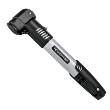 Imagem de Bomba de Ar Manual Portatil Para Bicicleta Bike 90 Psi 6 Bar Tramontin
