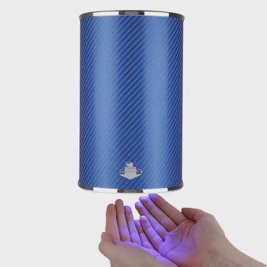 Imagem de Secador de mãos automático ECO-1800 inox 220V - Azul 3D