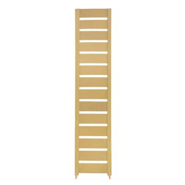 Imagem de Biombo Slim Divisória de Ambiente MDF Reto Com Pés Painel Separador Decoração (1, Horizontal)