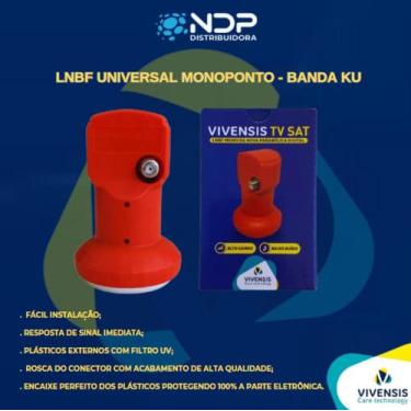 Imagem de LNBF monoponto Vivensis - Vermelho