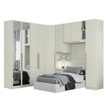 Imagem de Quarto Modulado Seletto 04 Areia - Henn