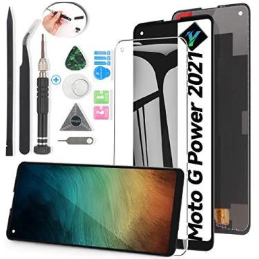 Imagem de YWLRONG LCD para Motorola Moto G Power 2021 XT2117 XT2117-3 XT2117-4 Tela de substituição Touch Display digitalizador para Motorola Moto G Power 2021 Display LCD