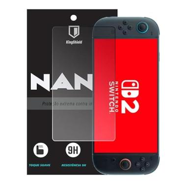Imagem de Película Para Nintendo Switch 2 Kingshield Nano Vidro - Fosca