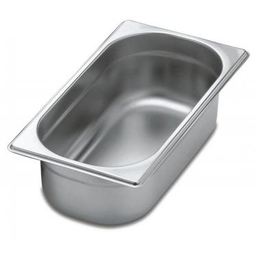 Imagem de Kit 4 Cubas Gastronomica Inox Gn 1/3 X 150mm (325X176mm)